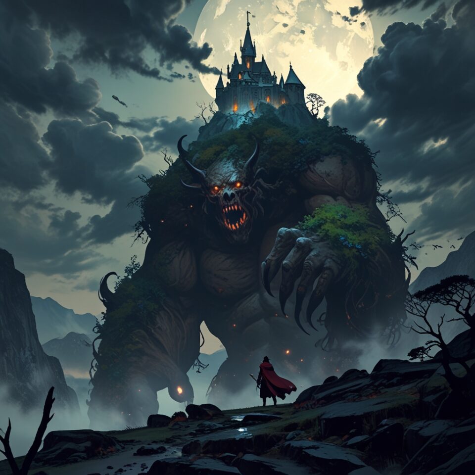 Dramatic Resident Evil Requiem final battle showdown with Leon facing ultimate boss choice between two epic endings and branching story outcomes